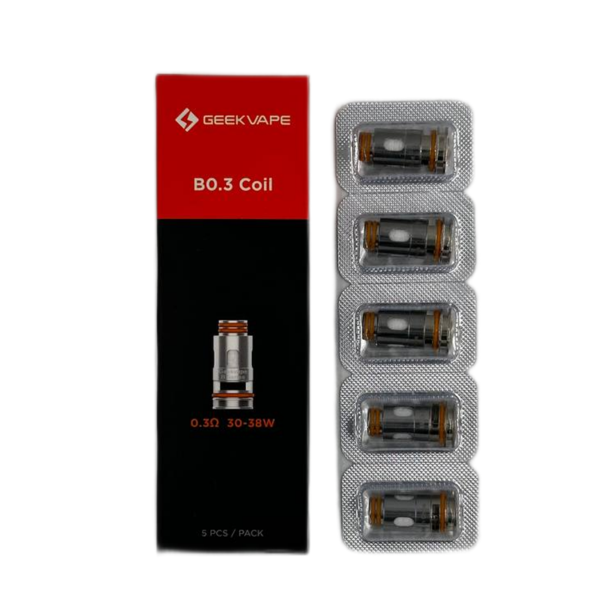 Geek Vape B 0.3ohm Coil (в упак. 5 шт.)
