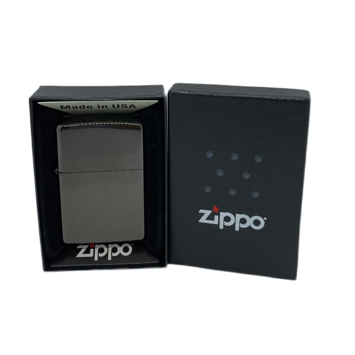 ZIPPO/24756 Classic с покр. Ebony, латунь/сталь, черная глянц.