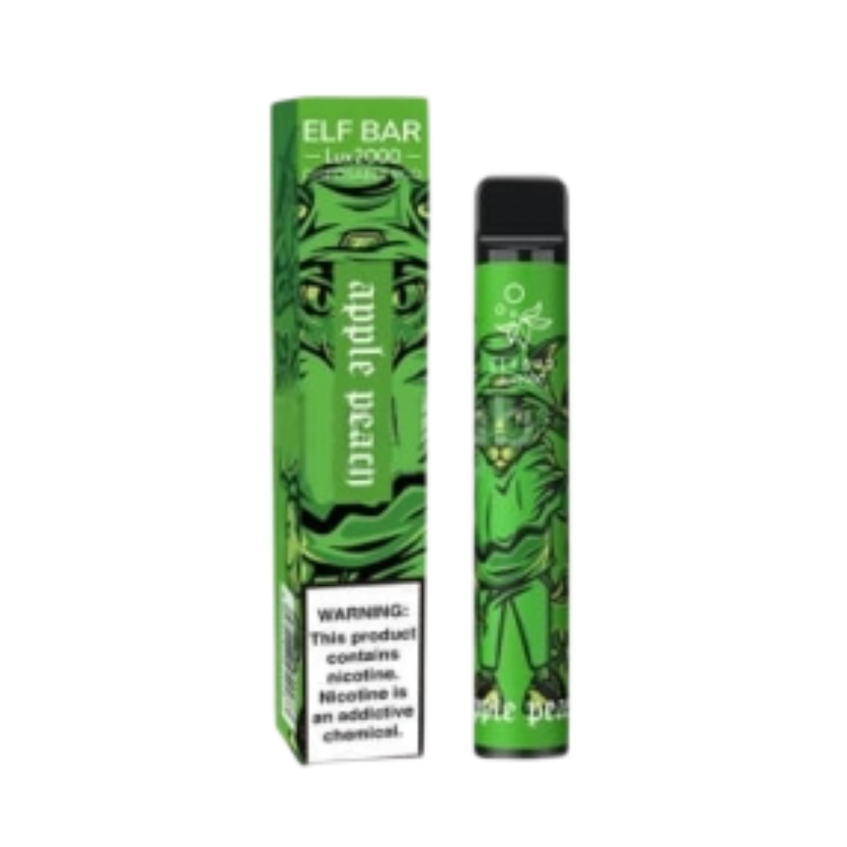 ELFBAR 2000 LUX Яблоко персик 2%
