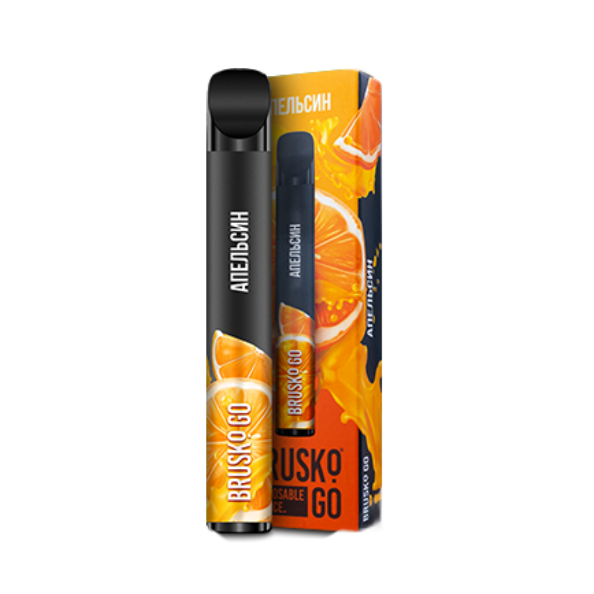 BRUSKO Go 800 Апельсин 2%