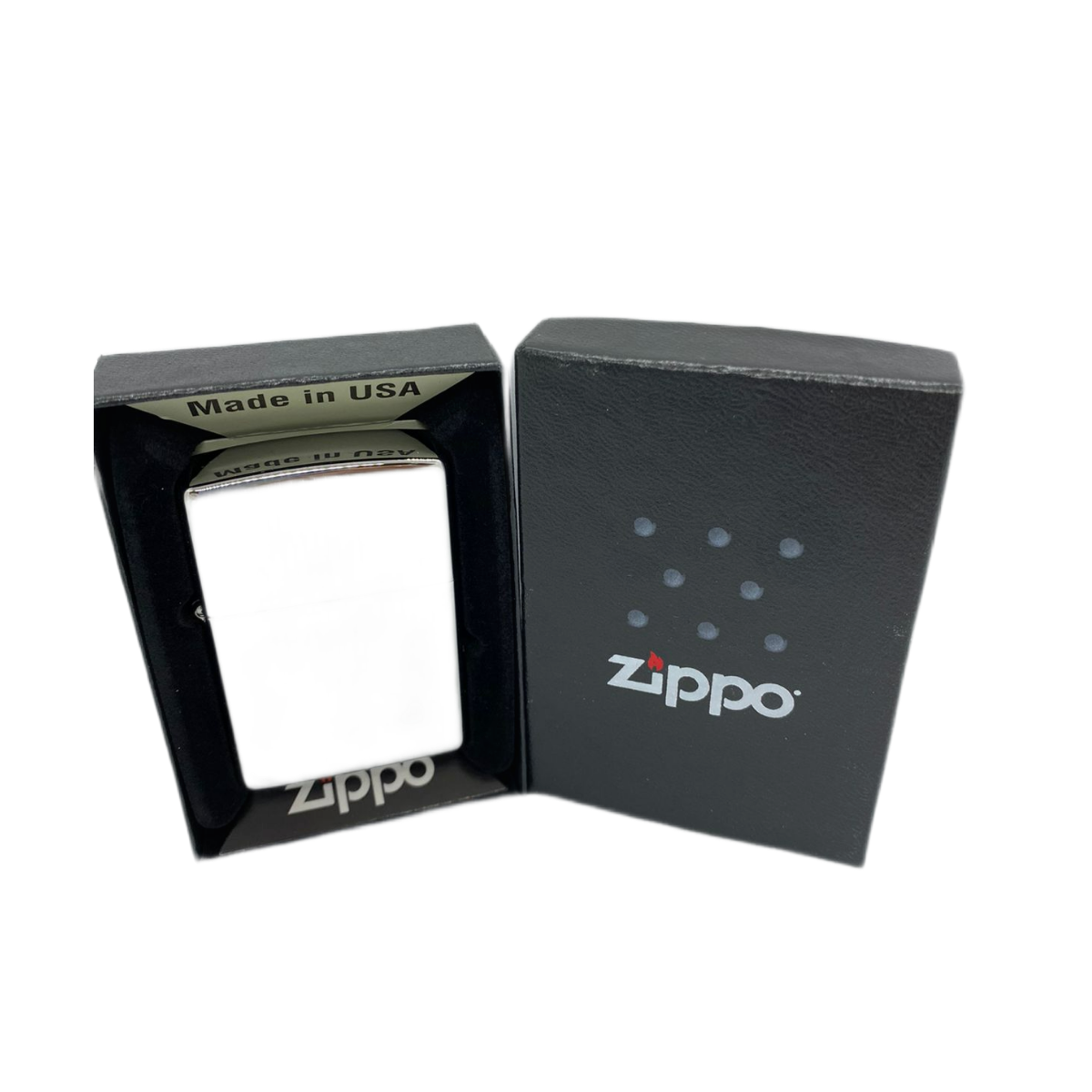 ZIPPO/350 Classic покр.High Chrome лат-сталь,сереб,глянц.