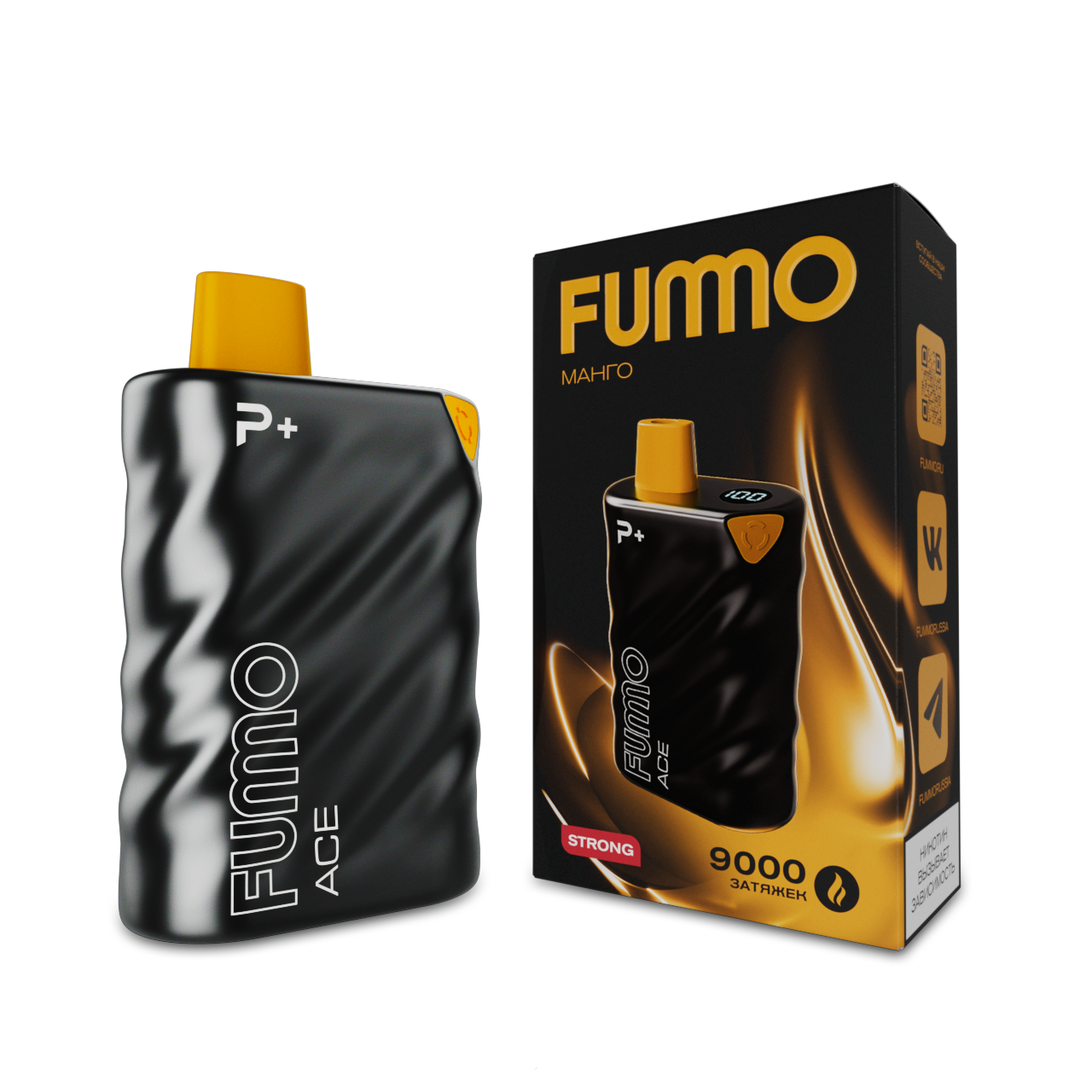 FUMMO ACE 9000 Манго 2%