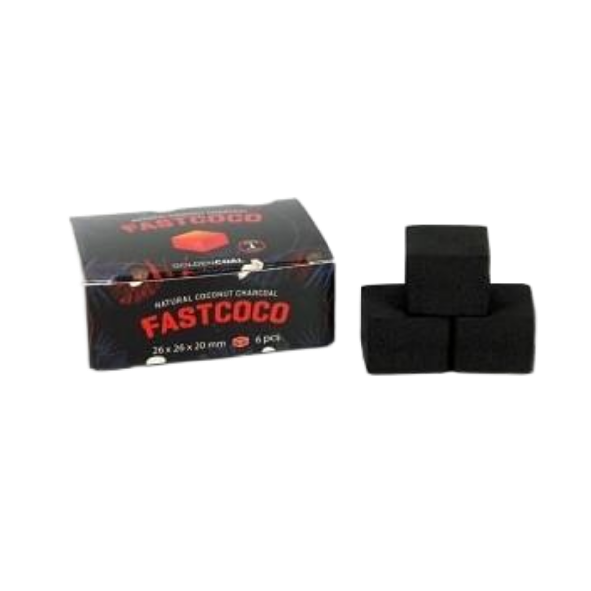 Уголь FASTCOCO (6шт.) Испания