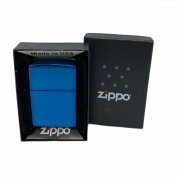 ZIPPO/20446 Classic покр.Sapphire лат-сталь,синяя глянц.