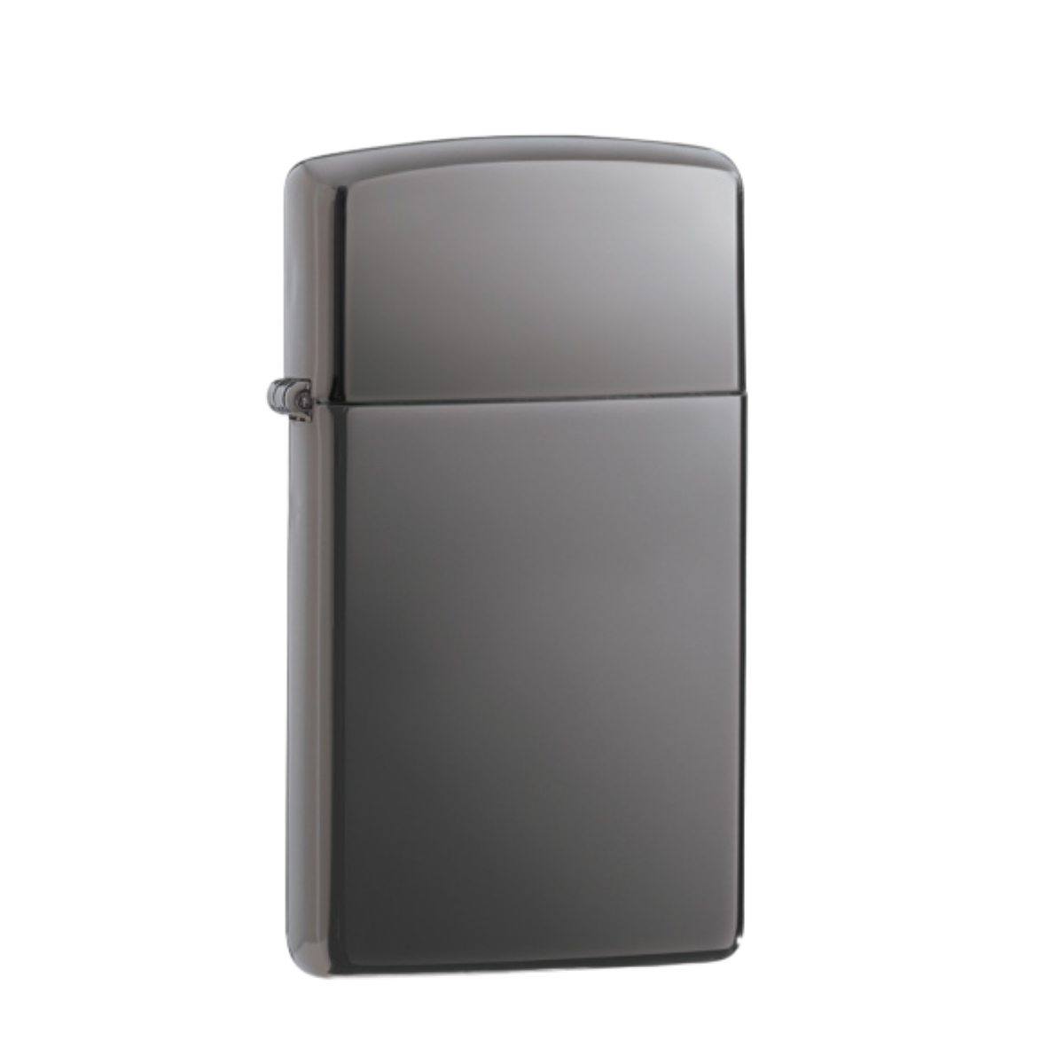 ZIPPO/20492 Slim покр.Black Ice лат-сталь,черн., глянц.