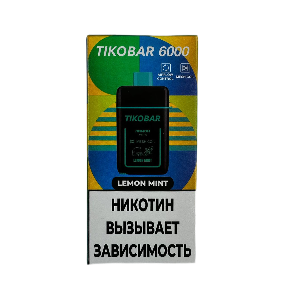 TIKOBAR 6000 Лимон мята 2%