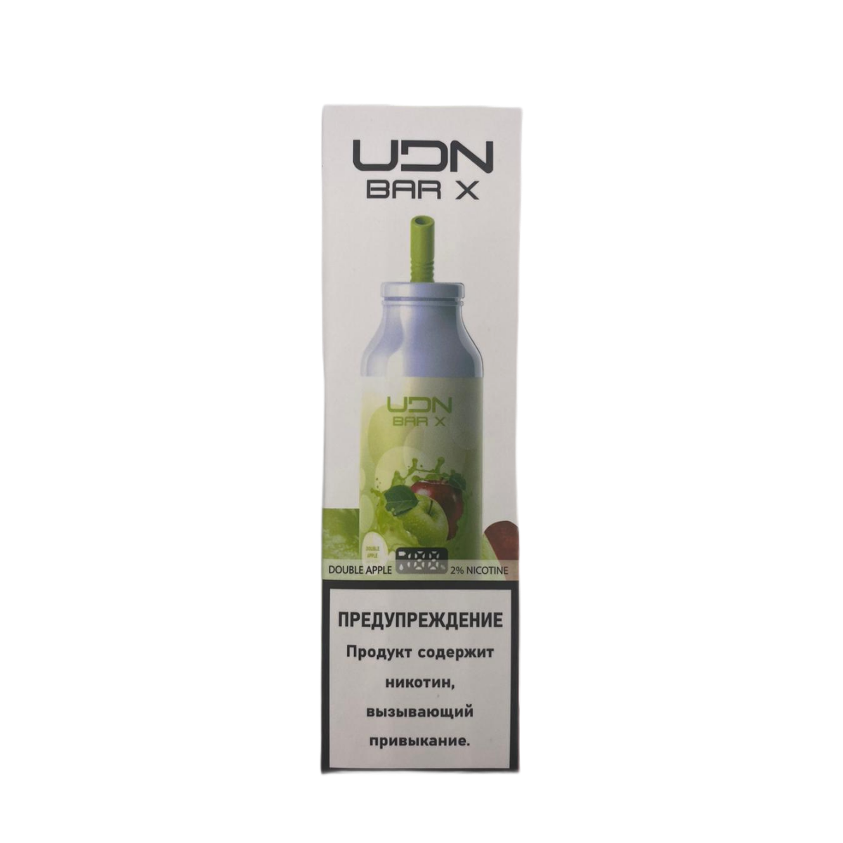 UDN BAR X 7000 NEW LED Двойное яблоко 2%