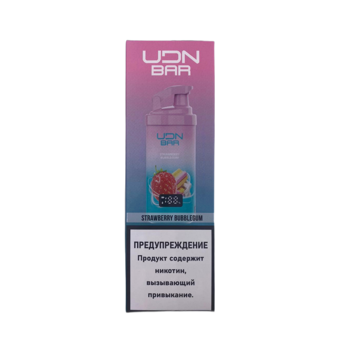 UDN BAR 7000 Клубничная жвачка 2%
