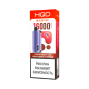 HQD GLAZE PLUS 16000 Гранатовый сок смородина и лимон 2%