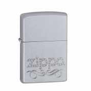 ZIPPO/24335 Classic покр.Satin Chrome лат-сталь,сереб,мат.