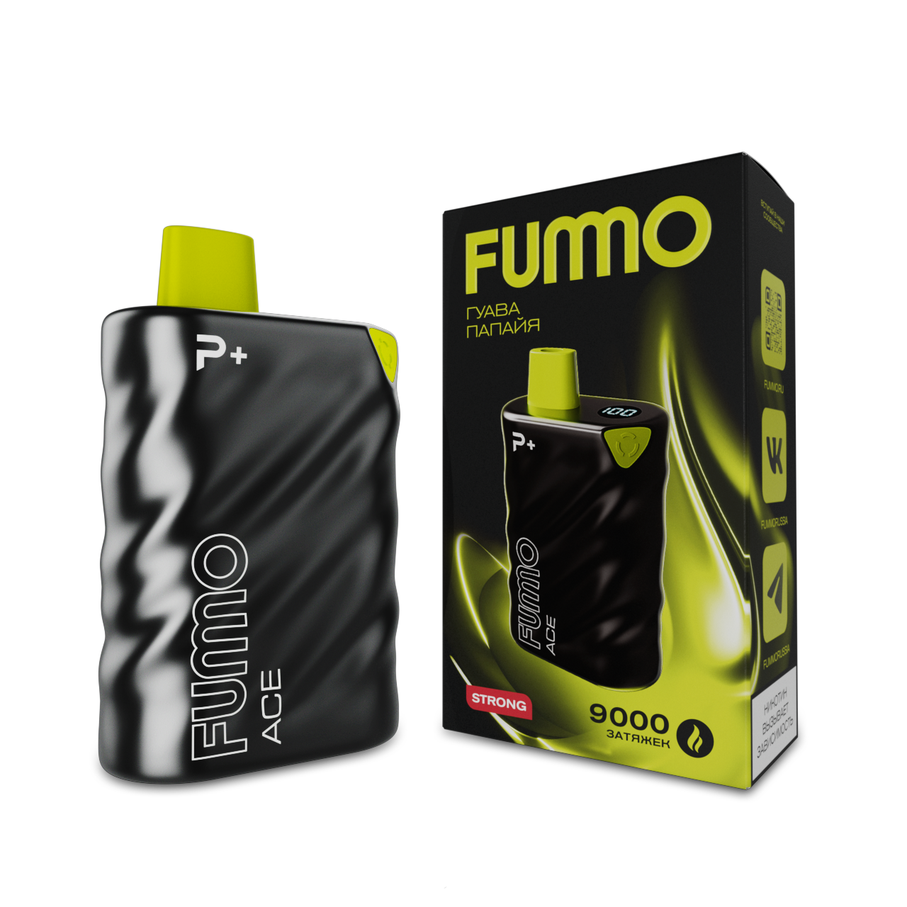 FUMMO ACE 9000 Гуава папайя 2%