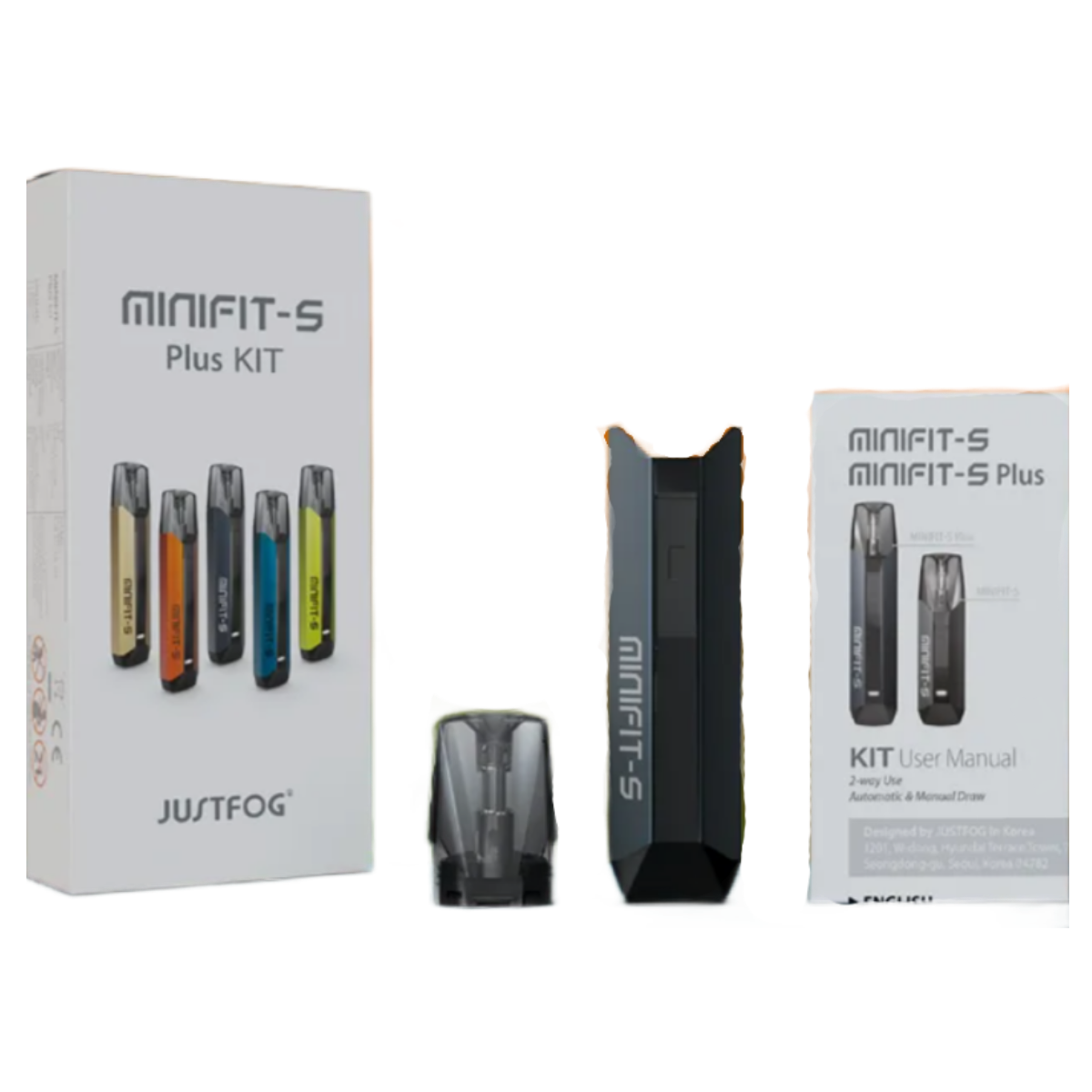 JUSTFOG MINIFIT S Plus 650mAh Pod Kit Lime FOG-024C