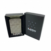 ZIPPO/49173 Armor c покр. High Polish Black Ice, лат-сталь, черн., глянц.
