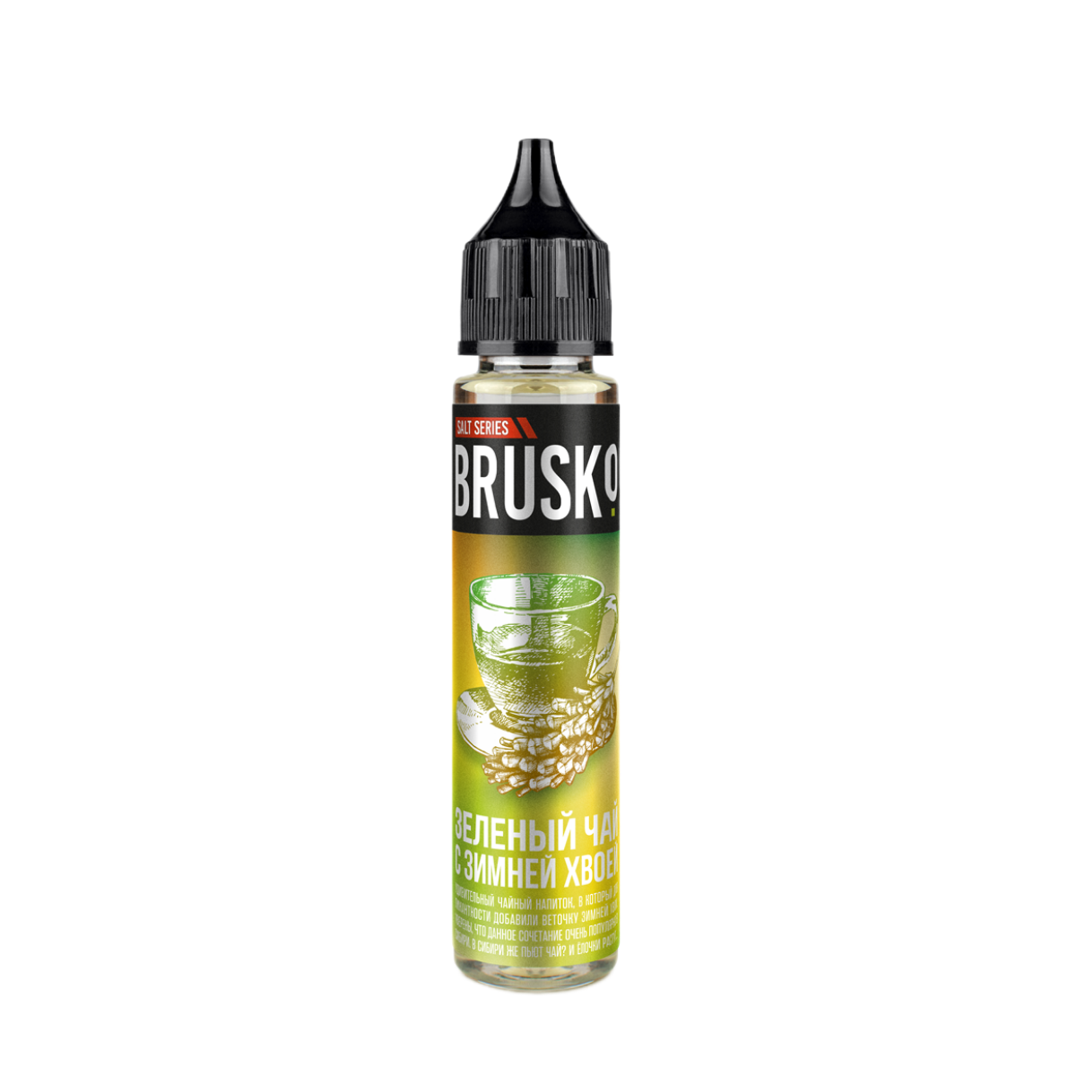Brusko Salt Зелёный чай с зимней хвоей 30мл 5%