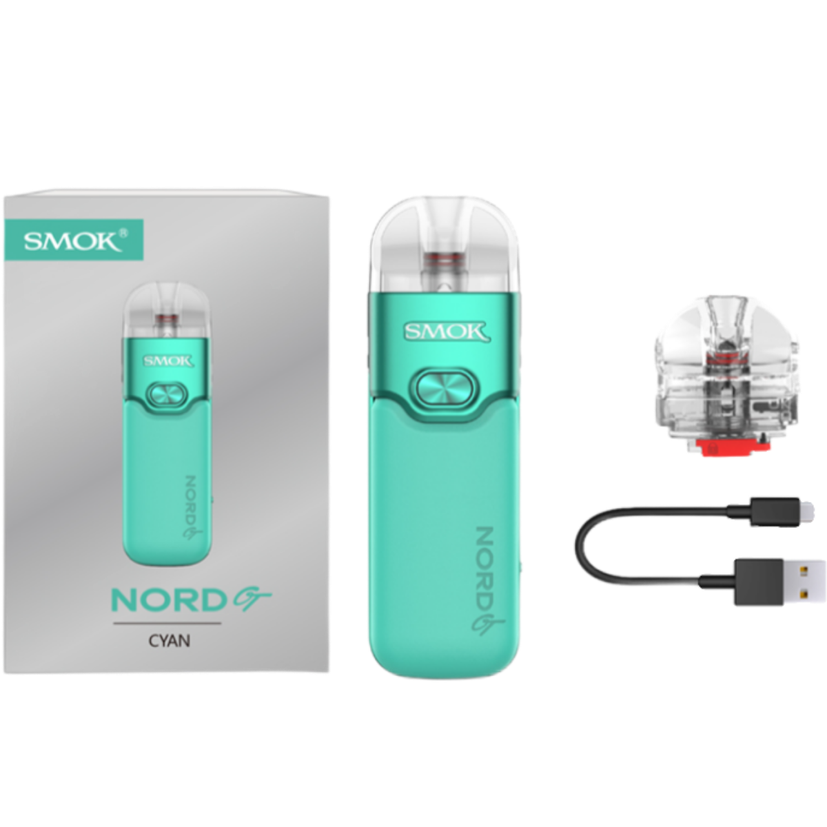 SMOK NORD GT 2500mAh Pod KIT Black Gun Metal SMOK-162D