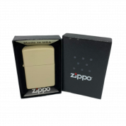 ZIPPO/49453 Classic с покр. Flat Sand, латунь/сталь, бежевая, глянц., 38x13x57 мм