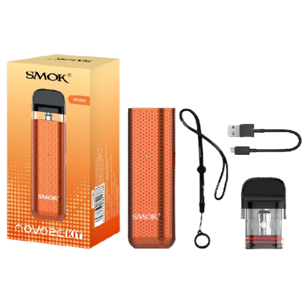 SMOK Novo 2C 800mAh Pod Kit Orange SMOK-150B