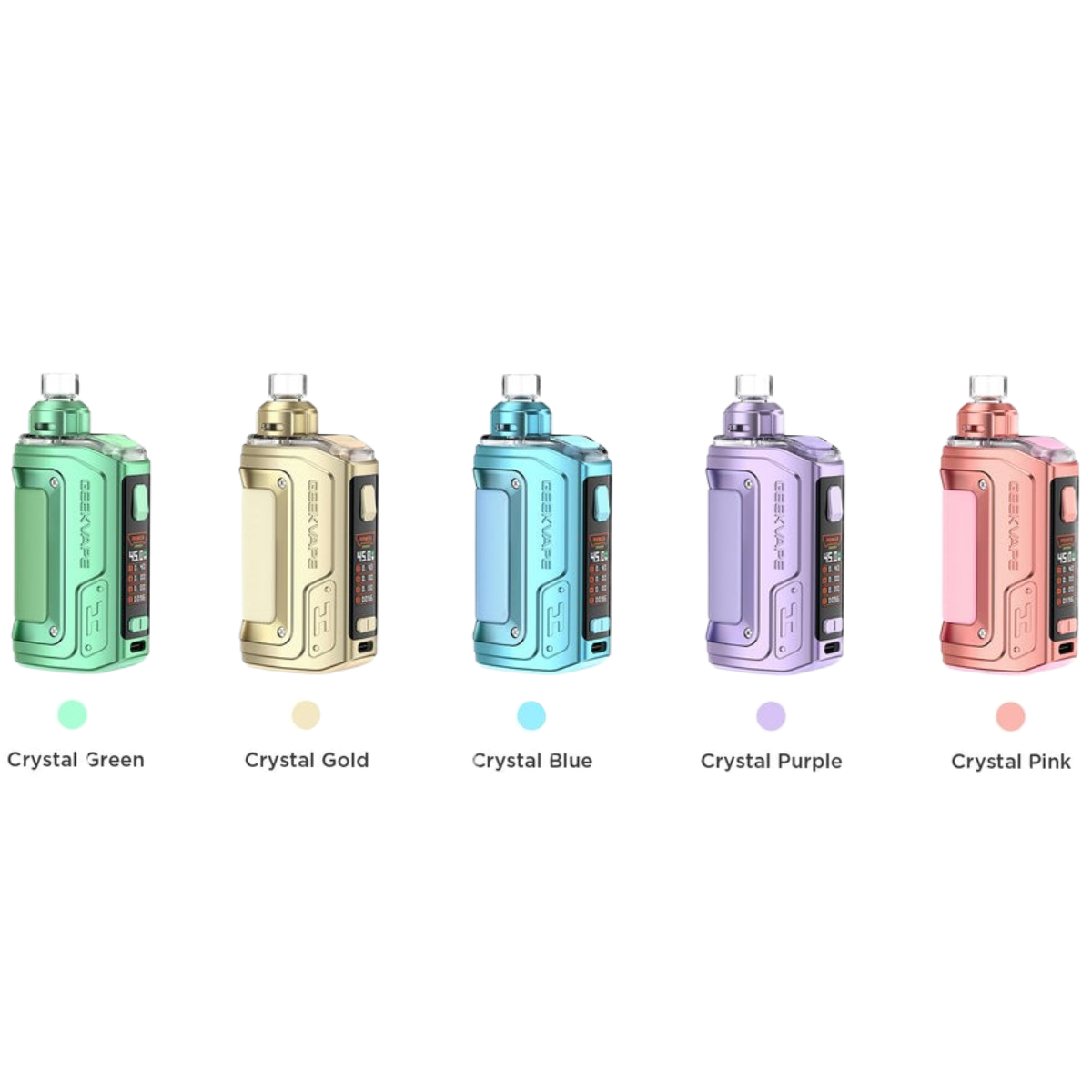 Geek Vape Hero 2 (H45) 1400mAh Crystal Edition Kit Crystal Blue