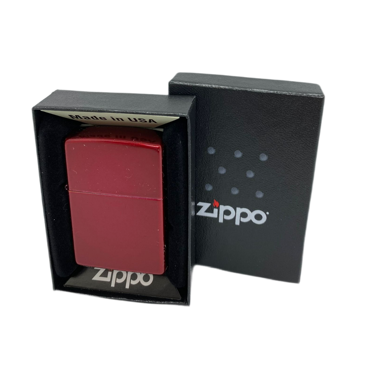 ZIPPO/21063 Classic покр.Candy Apple Red лат-сталь,красная глянц.