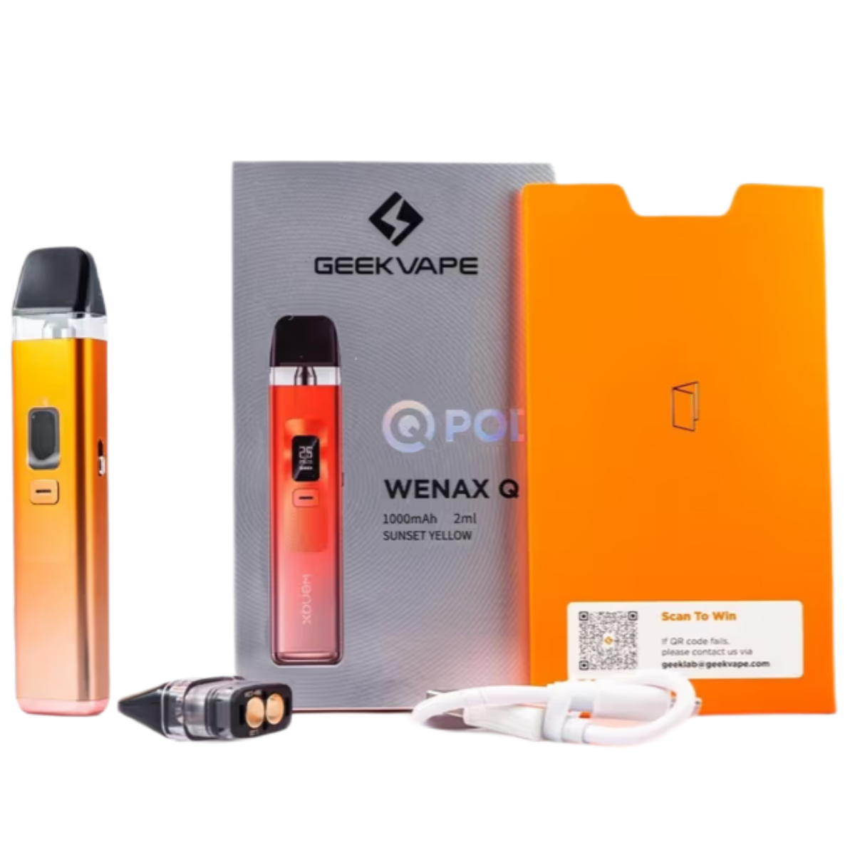 Geek Vape Wenax Q 1000mAh Pod Kit Sakura Pink