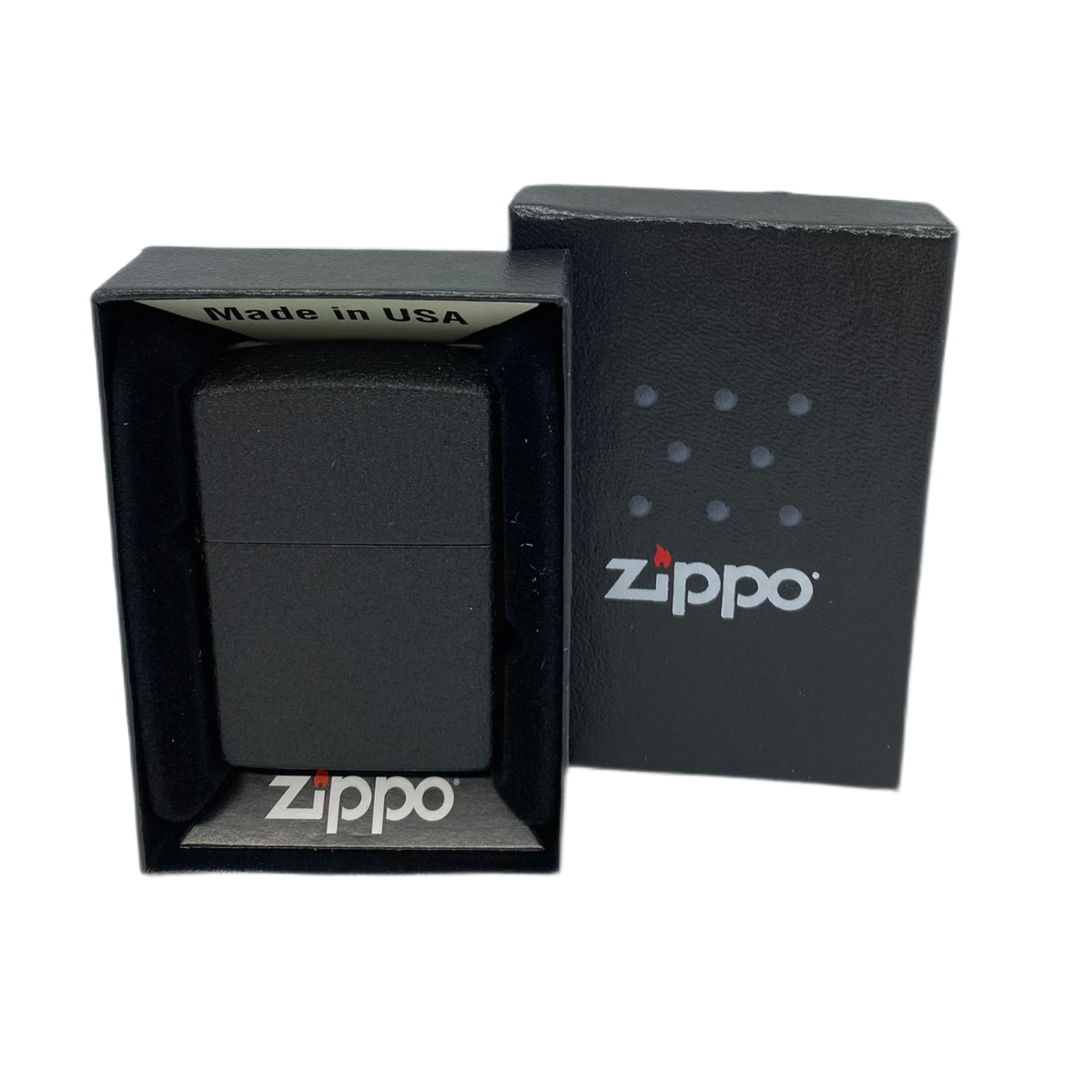 ZIPPO/236 Classic покр.Black Crackle лат-сталь,черн,мат.