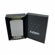 ZIPPO/205 Classic с покр. Satin Chrome™, лат/сталь, серебр. матов.