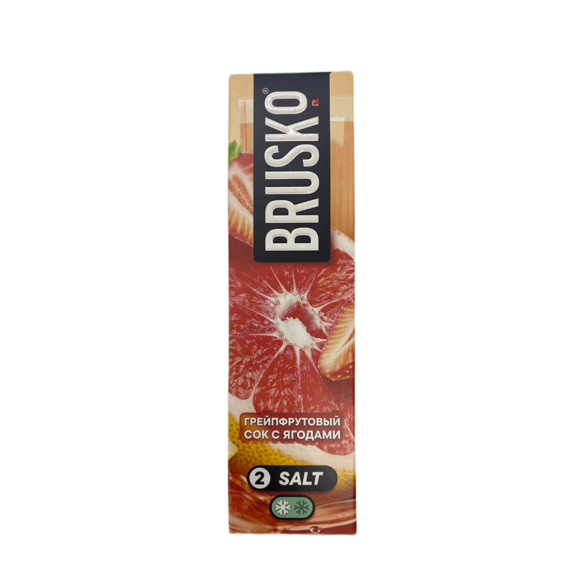 Brusko Salt Chubby Грейпфрутовый сок ягоды 35мл 2%