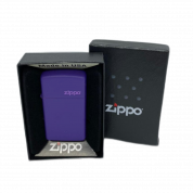 ZIPPO/1637 ZL ZIPPO Slim с покр. Purple Matte, латунь/сталь, фиолетов., матов., 29x10x60 мм