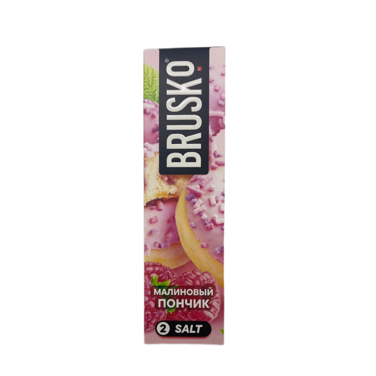 Brusko Salt Chubby Малиновый пончик 35мл 2%