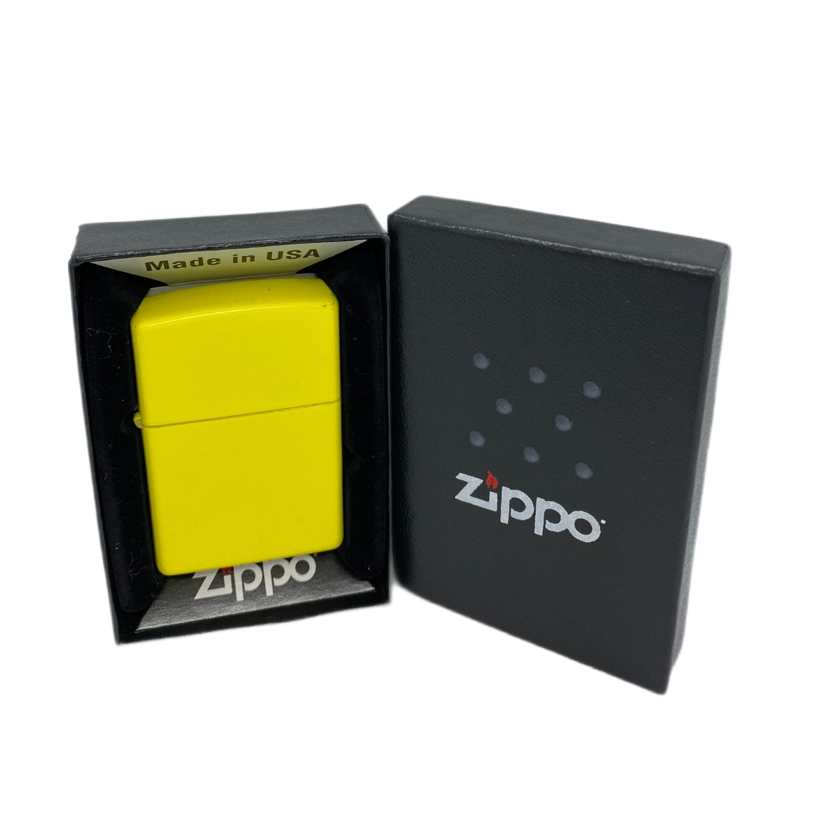 ZIPPO/24839 Classic покр Lemon лат. сталь желтая