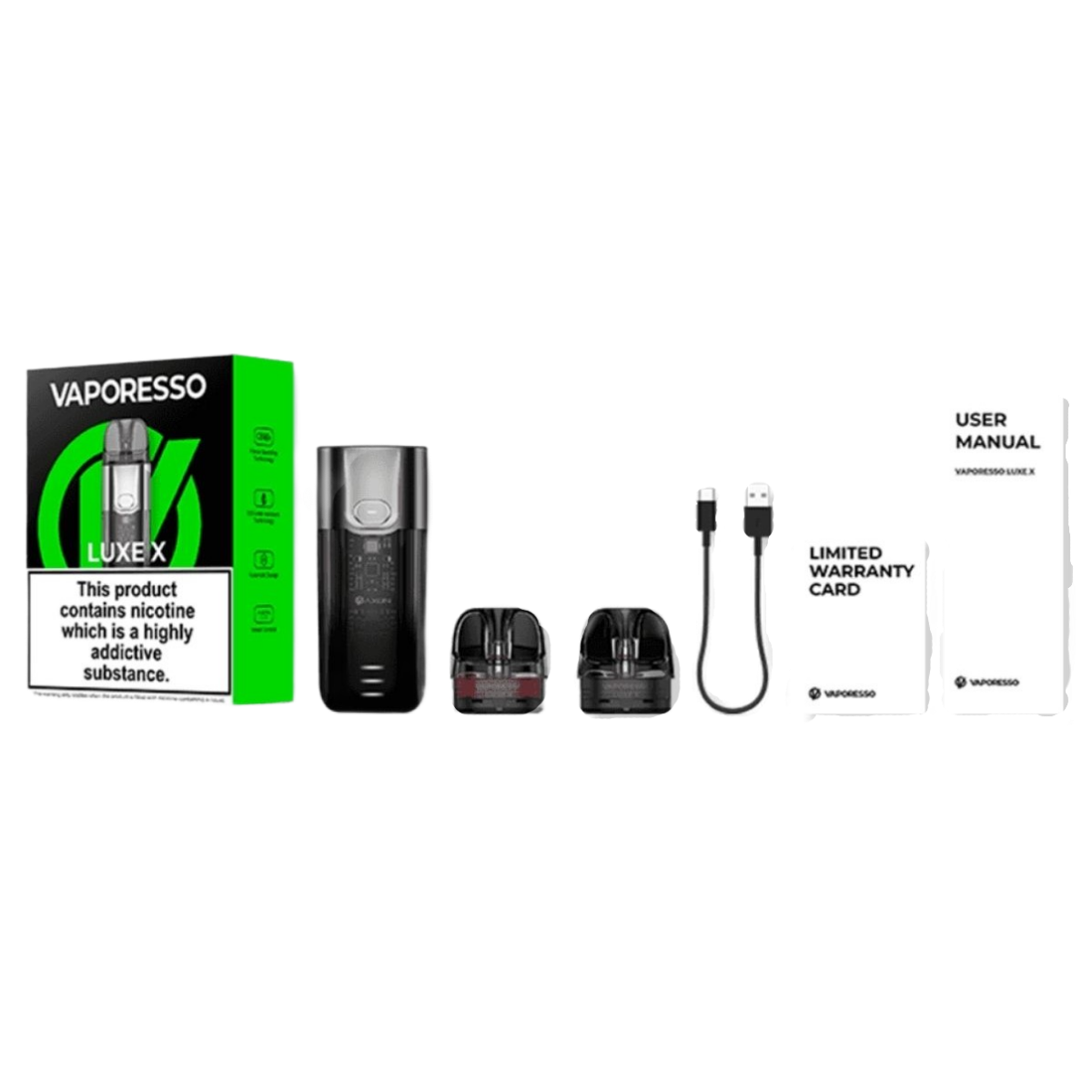 Vaporesso LUXE X 1500mAh Pod Kit 5ml Purple VRR-0080F