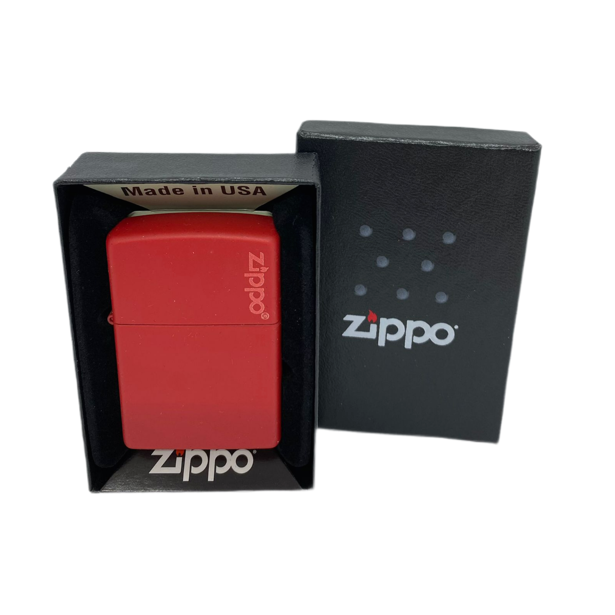 ZIPPO/233 ZL Classic покр.Red лат-сталь,краcная.