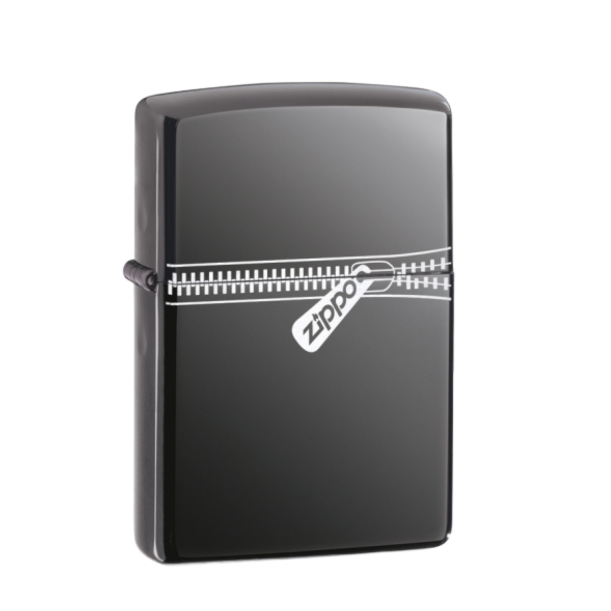 ZIPPO/21088 Classic покр.Black Ice лат-сталь,черн,глянц.