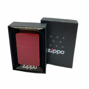 ZIPPO/21063 Classic покр.Candy Apple Red лат-сталь,красная глянц.
