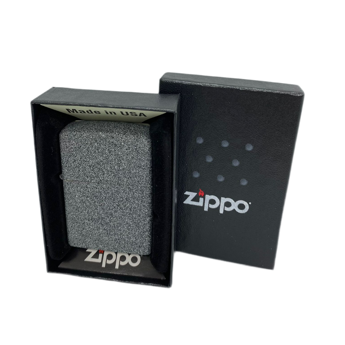 ZIPPO/211 Classic покр.Iron Stone сер,мат.