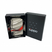 ZIPPO/49357 Flame, покр.White Matte лат-стал.,белая,мат. 38х13х57 мм