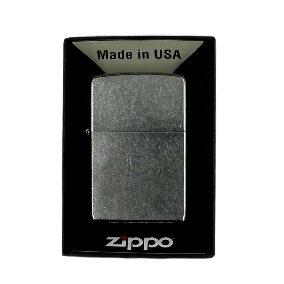 ZIPPO/207 Classic покр.Street Chrome лат-сталь,сереб,мат.