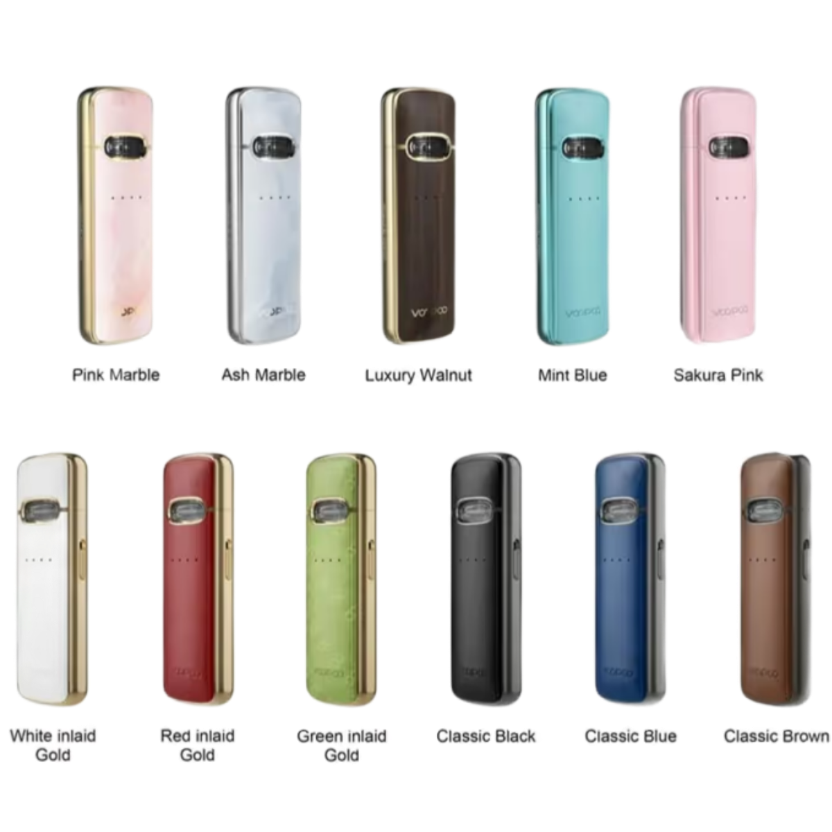 Voopoo VMATE E 1200mAh Pod Kit Red inlaid Gold VP-124E