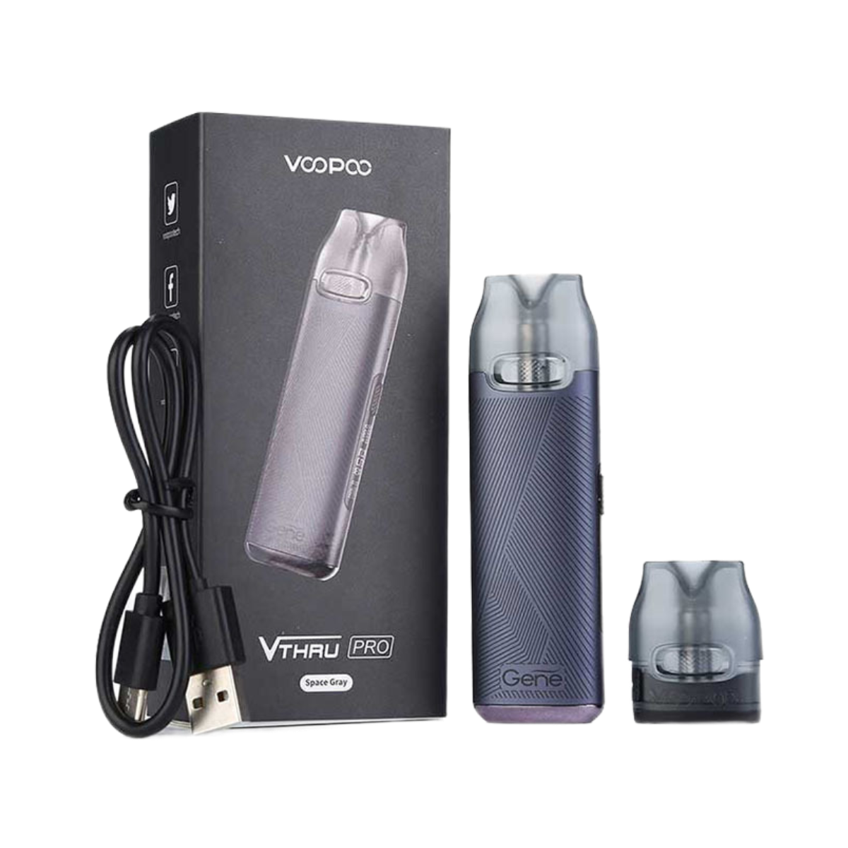 Voopoo V.THRU Pro 900mAh Pod Kit VP-070D Red