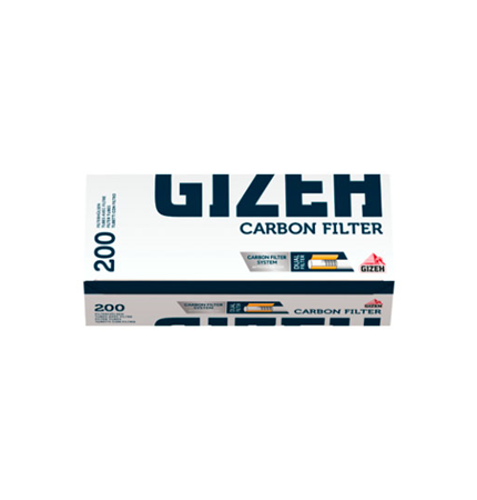 Гильза сигарет. Гизех Carbon 200шт.