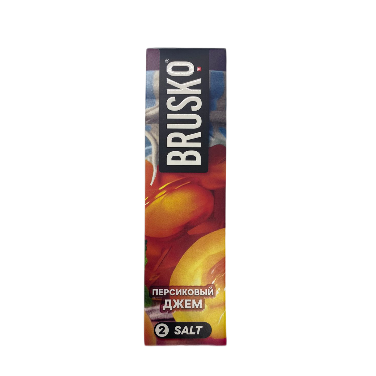 Brusko Salt Chubby Персиковый джем 35мл 2%
