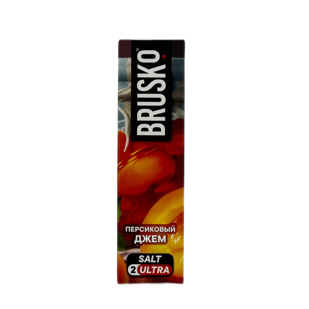 Brusko Salt (Chubby) ultra Персиковый джем 35мл.20мг.