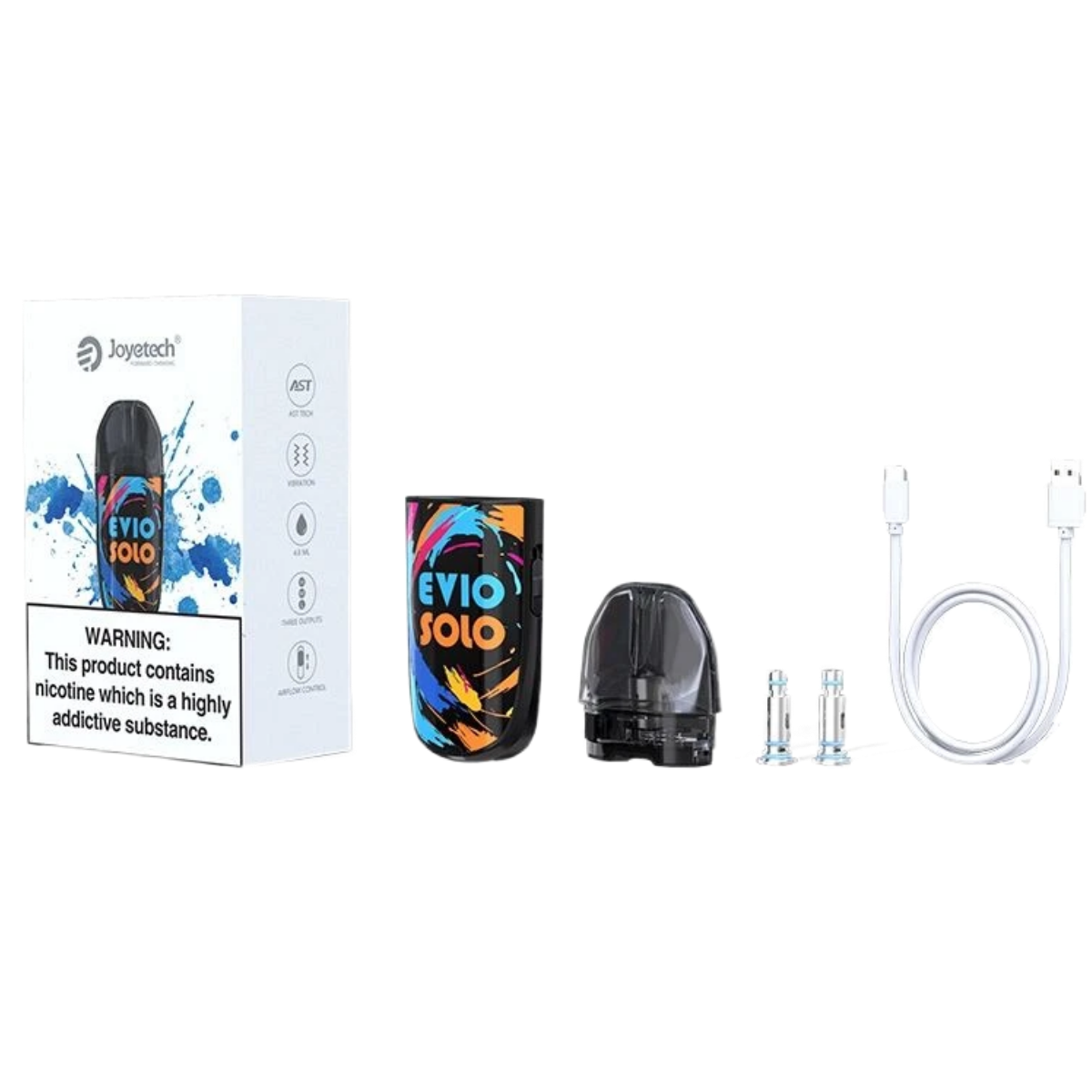 Joyetech EVIO SOLO 1000mAh Kit  Ripple JOYE-079C
