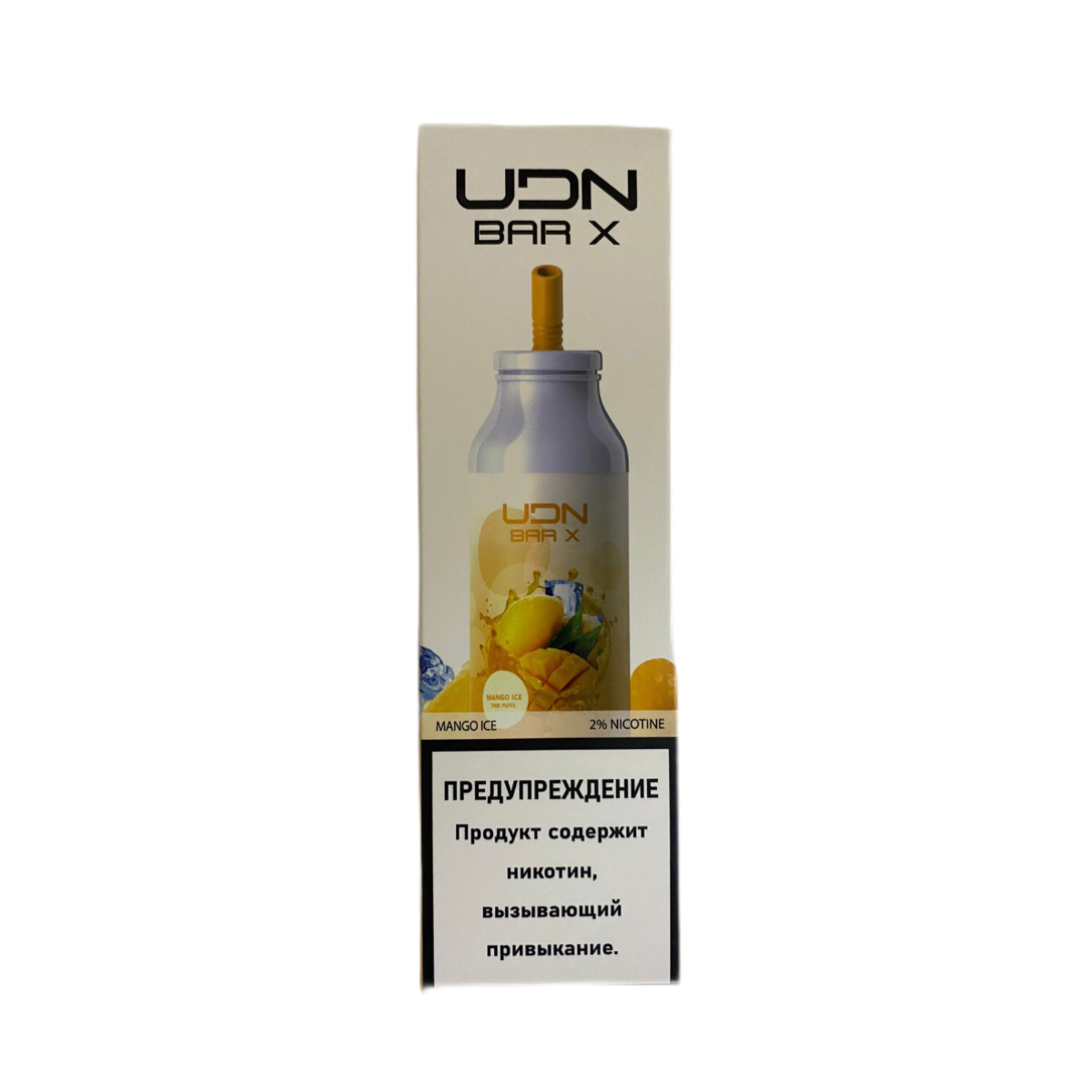 UDN BAR X 7000 Манго лёд 2%