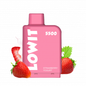 Картридж ELFBAR LOWIT 5500 Клубника йогурт 12мл 2%