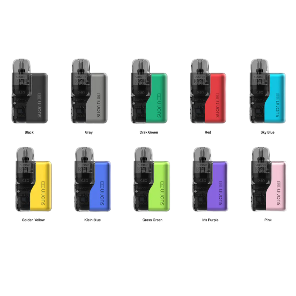 SUORIIN SE 800mAh Pod Kit Klein Blue LY-120-E