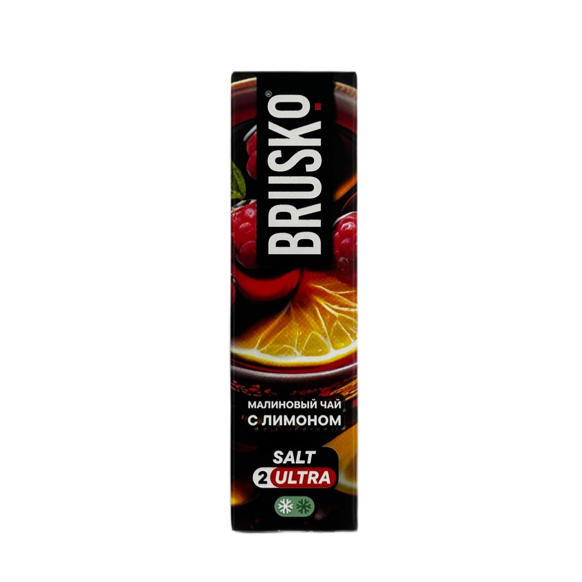 Brusko Salt (Chubby) ultra Малиновый чай с лимоном 35мл.20мг.