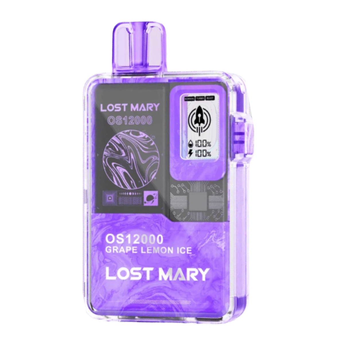 LOST MARY OS12000 Ананас питайя грейпфрут 2%