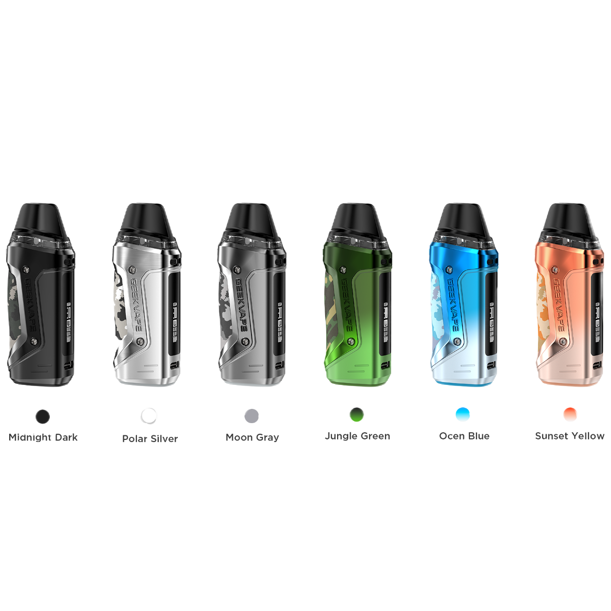 Geek Vape Aegis Nano 2 (AN2) 1100mAh Kit Midnight Dark