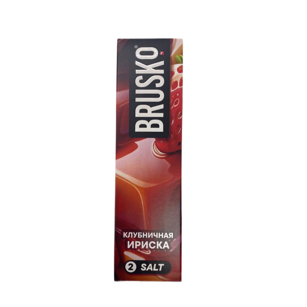Brusko Salt Chubby Клубничная ириска 35мл 2%